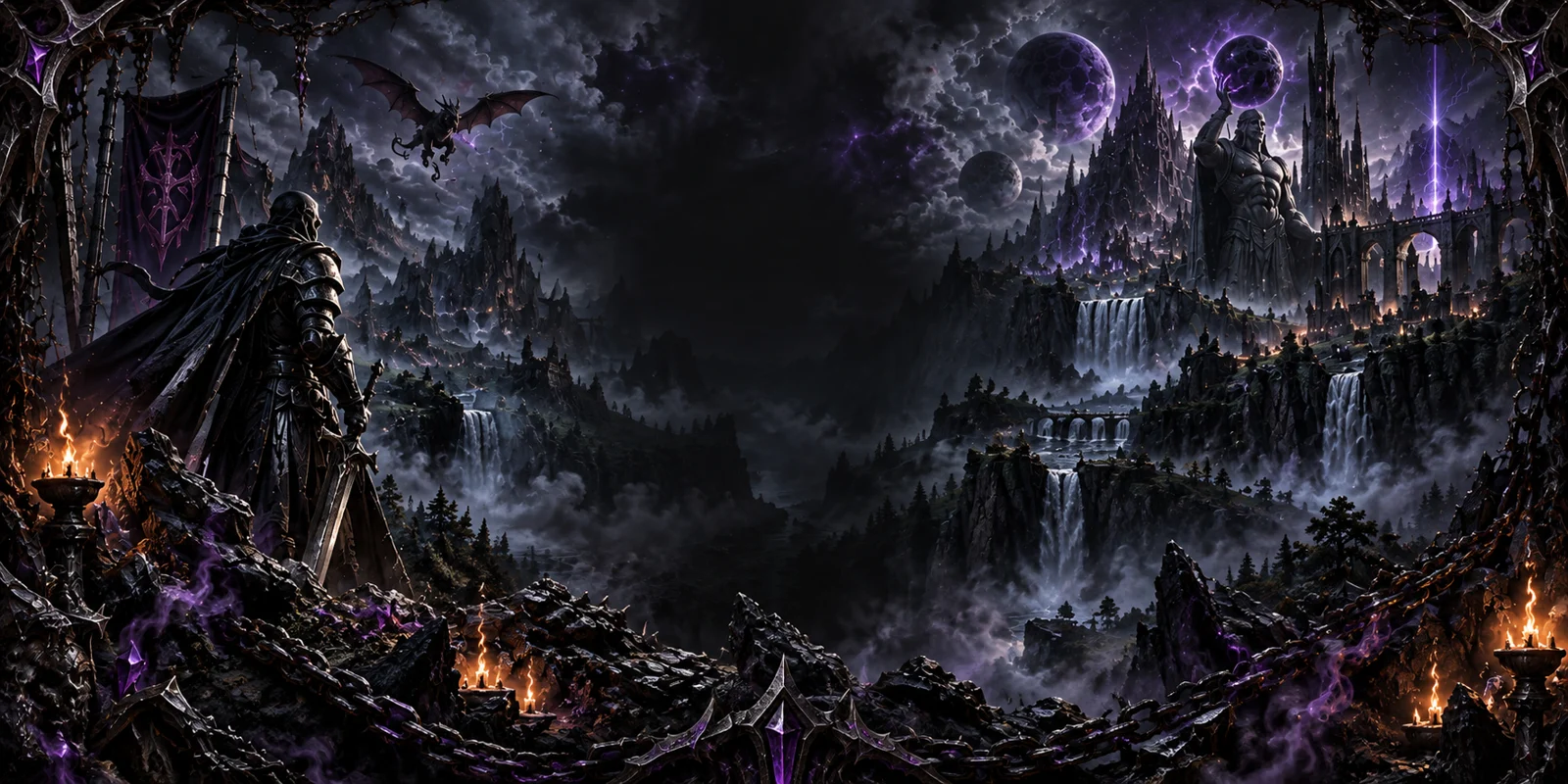 Official TitanSwords fantasy world artwork