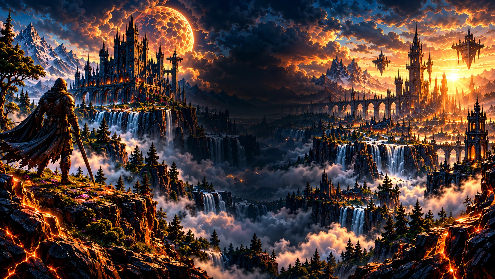 TitanSwords & Sorcery concept illustration