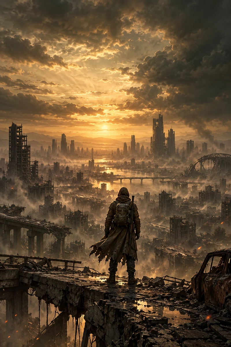 Titan Wasteland concept illustration